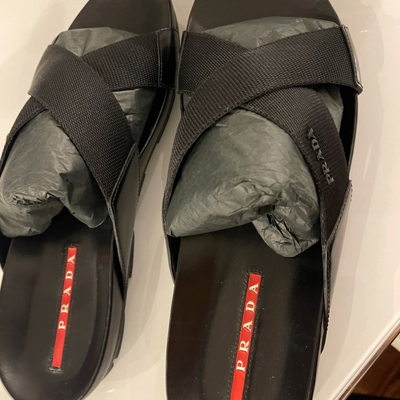 Prada Shoes Authentic Prada Flip Flops Poshmark